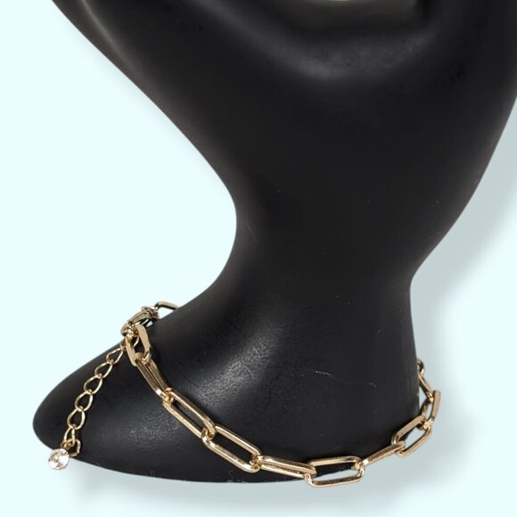 (2/$20) Long Link Chain Bracelet - Picture 3 of 5